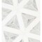 Msi Carrara White Faceted SAMPLE Polished Marble Mosaic Floor And Wall Tile ZOR-MD-0294-SAM - alternate 4